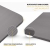 Afbeelding van TRESKO® fitnessmat - yogamat - pilatesmat - 185 x 60 x 1,5 cm - getest op ftalaten - grijs