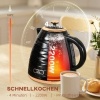 Afbeelding van Homcom waterkoker - Kunststof - 24,1L x 19,5B x 23,2H cm - Zwart