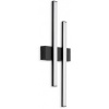 Afbeelding van Telefunken - LED buitenwandlamp met 2 lampen, 8 Watt, 960 lumen, IP44, zwart