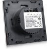 Afbeelding van Gehard glazen aanraaklichtschakelaar met ronde LED-knop Maclean Energy MCE702B