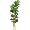 Afbeelding van Homcom Kunstplant - Kunststof - 50L x 50B x 150H cm - Groen