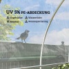 Afbeelding van Outsunny Gewächshausfolie Kunststof 8L x 10B m Transparant