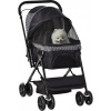 Afbeelding van PawHut Hondentrolley voor kleine honden en katten - Zwart 76,5 x 52 x 95 cm