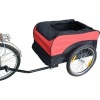 Afbeelding van HOMCOM fietsaanhanger met twee reflectoren - zwart