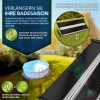 Afbeelding van tillvex® Zwembad Zonnecollector Set 120 x 300 cm | Compleet voor Milieuvriendelijk Verwarmen