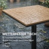 Afbeelding van Outsunny Salontafel - Metaal, WPC - 70x70x74 cm - Natuurhout