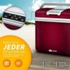 Afbeelding van Tillvex elektrische koelbox 24L | Mini-koelkast voor auto en camping | Koelt & verwarmt (Rood)