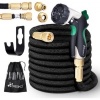 Afbeelding van TRESKO® Flexibele Tuinslang 15m met 7-standen Sproeikop en Dubbele Latexkern