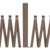 Afbeelding van Outsunny Aluminium Tuinhek, 405 x 31 x 103,5 cm - Donkerbruin