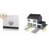 Afbeelding van Philips Raccoon buitenwandlamp met sensor - 1 licht - RVS
