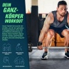 Afbeelding van RE:SPORT 2-in-1 gietijzeren halterset, 15 kg, verstelbaar met korte/lange halter en verbindingsbuis