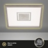 Afbeelding van Briloner Leuchten - LED-plafondlamp met achtergrondverlichting, 22W, 3000 lumen, wit/mat nikkel