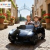 Afbeelding van AIYAPLAY Kinder Elektroauto Maserati 12V 2-zits afstandsbediening, muziek en LED-verlichting