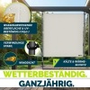 Afbeelding van Tillvex Klemluifel, verticale zonwering, 200 x 310 cm, beige, met handslinger, zonder boren