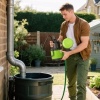 Afbeelding van Outsunny Waterpomp van Kunststof - 16L x 14B x 27H cm - Groen