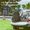 Afbeelding van Outsunny - Campingtafel - Metaal en Aluminium - Zwart