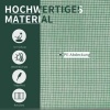 Afbeelding van Outsunny Kunststof en staal, groen - 200L x 100B x 80H cm - Kweek kas