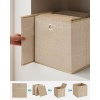 Afbeelding van Songmics - Opbergdozen - 30x30 cm – Set van 6 – Zandbeige