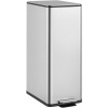 Afbeelding van HOMCOM 20L Soft-Close Pedaalemmer - Prullenbak - Vuilnisbak - Zilver