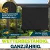 Afbeelding van tillvex® Verticale zonwering 200 x 250 cm voor binnen en buiten met afdekking
