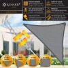 Afbeelding van KESSER® Schaduwdoek 5 x 7 x 7 m | zonnezeil zonwering windbescherming | HDPE stof
