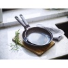 Afbeelding van BK Universe Koekenpan 24cm - PFAS-vrij - Inductie - Keramisch - Ovenbestendig tot 160°C - Zwart/Gran
