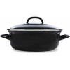 Afbeelding van BK Fortalit Emaille Braadpan 36cm/7.5L – Inductie – Ovenbestendig tot 230 graden – Zwart/Blauw