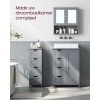 Afbeelding van Spiegelkast Barkley | 56,5 x 13 x 58,5 cm | Wit