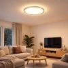 Afbeelding van Briloner Leuchten - LED-plafondlamp met achtergrondverlichting, 22W, 3000 lumen, aluminium/wit