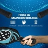 Afbeelding van SPORTNOW Set van 4 Pickleball Rackets van populierenhout met 4 ballen en tas, blauw en zwart