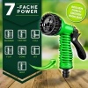 Afbeelding van TRESKO® Flexibele Tuinslang 7,5m met Dubbele Latexkern en 7-Standen Sproeikop