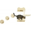 Afbeelding van PawHut Klimwand met Klimwand D30-554V00