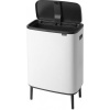 Afbeelding van Brabantia Bo Touch Bin Hi Prullenbak - 60 liter - 1 vak - Wit