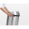 Afbeelding van Brabantia Touch Bin Prullenbak - 60 liter - Mat RVS