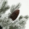Afbeelding van HOMCOM Kunststof Kerstboom Ø60 x 100H cm Groen en Goud