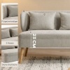 Afbeelding van Homcom Loveseat - Polyester - 117L x 65B x 78,5H cm - Beige