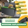 Afbeelding van KESSER® Opbergbox, 290 liter, met wieltjes, handgrepen