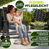 Afbeelding van tillvex® Tuinstoel Hoge Rug met Armleuningen & Neksteun | Inklapbare, Weerbestendige Campingstoel