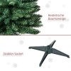 Afbeelding van HOMCOM Kerstboom 390 takken met kunststof standaard groen 830-182