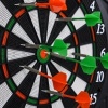 Afbeelding van HOMCOM Elektronisch dartbord met deur, 4 LED, 216 spellen, 12 pijlen B8-0006