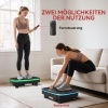 Afbeelding van SPORTNOW Trilplaat met 99 Intensiteitsniveaus, 3 Modi, Bluetooth en Weerstandsbanden
