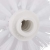 Afbeelding van Relaxdays toiletborstelkoppen set van 9, kunststof, 12 mm schroefdraad, D: 8 cm, wit