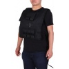 Afbeelding van HOMCOM 20 kg gewichtsvest voor krachttraining - zwart Oxford ijzer