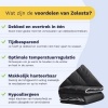 Afbeelding van Zelesta Royalbed Black 140x200cm - Dekbed zonder overtrek- Wasbaar hoesloos