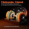 Afbeelding van Sportnow Halterset - Staal, Kunststof - 35L x 19B x 18,4H cm - Meerkleurig