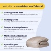 Afbeelding van Zelesta® Wonderbed Taupe 140x200cm - Dekbed zonder overtrek - Wasbaar hoesloo