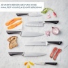 Afbeelding van Jamie Oliver by Tefal 5-delige Messenset met Messenblok - RVS voor Professioneel Gebruik