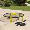Afbeelding van SPORTNOW Roundnet Set met net, 3 ballen, draagtas en pomp voor tuin, park, strand en binnen