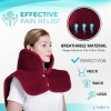 Afbeelding van Sinnlein - Elektrische schouder- en rugverwarming - Warmtekussen 60 x 85 cm - Wijnrood