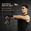 Afbeelding van SPORTNOW Kettlebell van kunststof, 18L x 18B x 24H cm - Zwart
